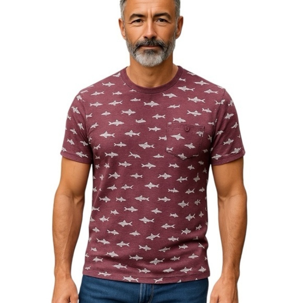 ALPHA BETA | Shark T-Shirt Size XL